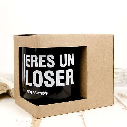 Taza «Eres un loser» de Miss Miserable - Karamella - Gijón - Tienda